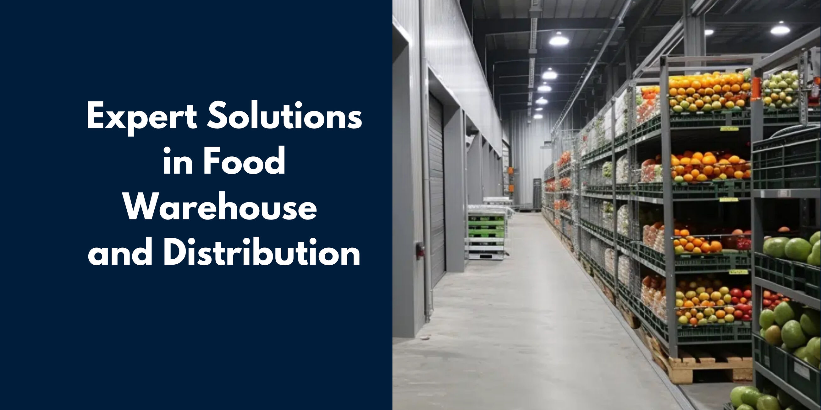 How Food Warehouse Services Ensure Smooth Supply Chain Management